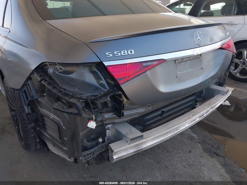 2023 Mercedes-Benz S 580 4Matic VIN: W1K6G7GB6PA235826 Lot: 45260499