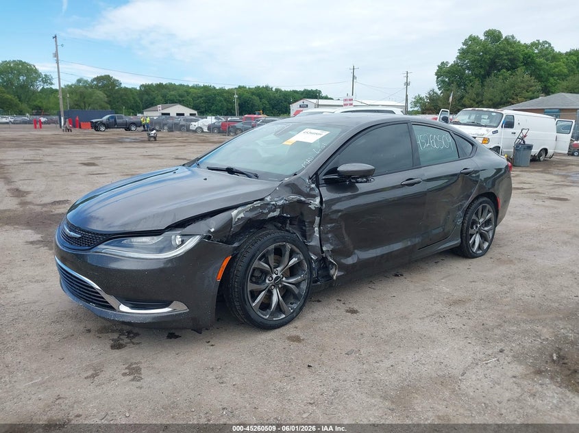 Vin: 1c3cccbbxfn550441, lot: 45758329, chrysler 200 s 20152