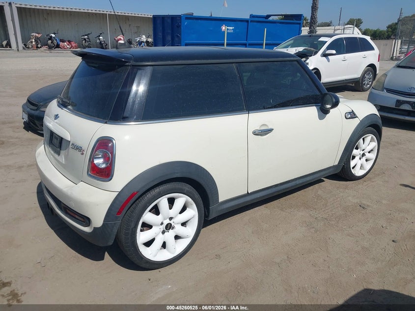 Vin: wmwsv3c52dt389602, lot: 45758345, mini hardtop cooper s 20134