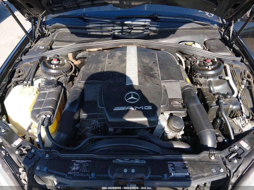 2002 Mercedes-Benz S 55 Amg VIN: WDBNG73J02A254205 Lot: 45260586