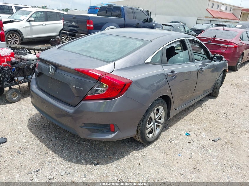 Vin: 2hgfc2f5xjh555052, lot: 45758424, honda civic lx 20184