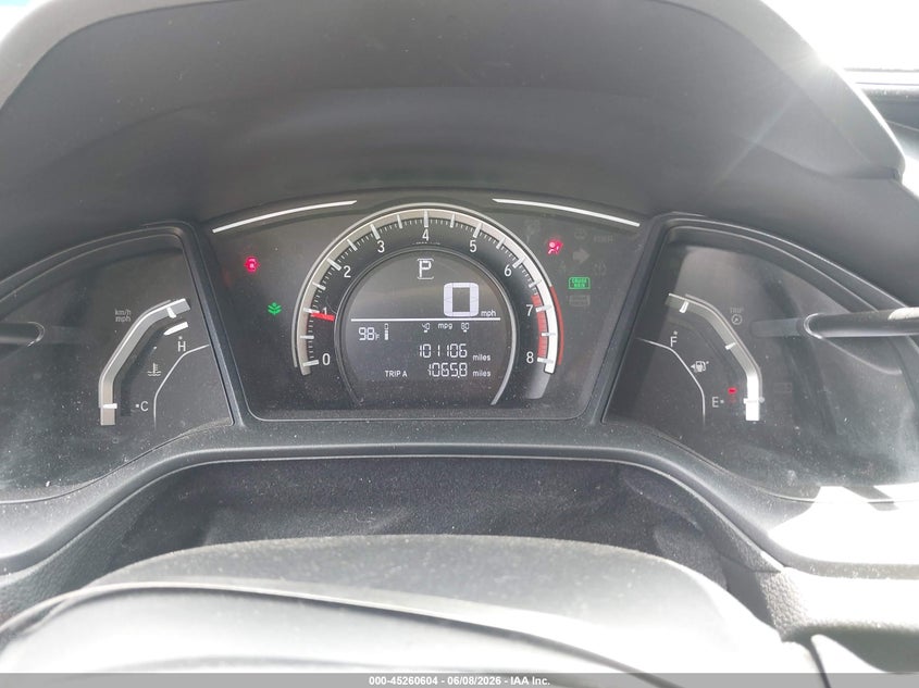 2018 HONDA CIVIC SEDAN 2.0L I-4 DOHC, VVT, 158HP