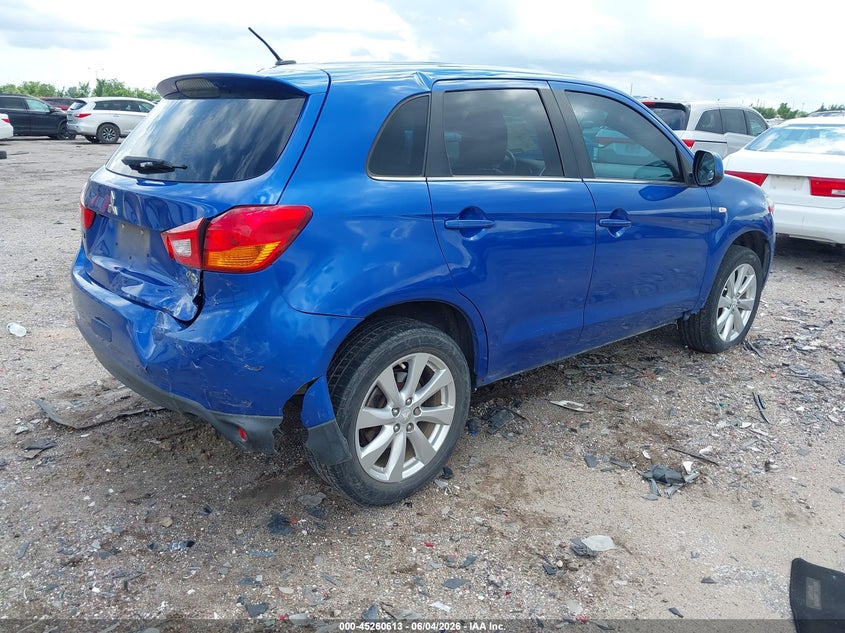 Vin: 4a4ap4au8fe048245, lot: 45758433, mitsubishi outlander sport se 20154