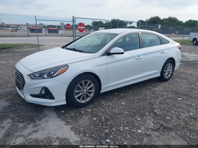 2018 Hyundai Sonata, Звичайний знос, IAAI, VIN 5NPE24AA0JH701642 — фото 2