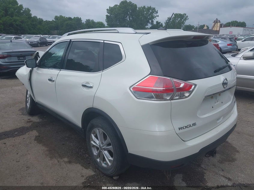 Vin: knmat2mv3gp657437, lot: 45758448, nissan rogue sv 20163