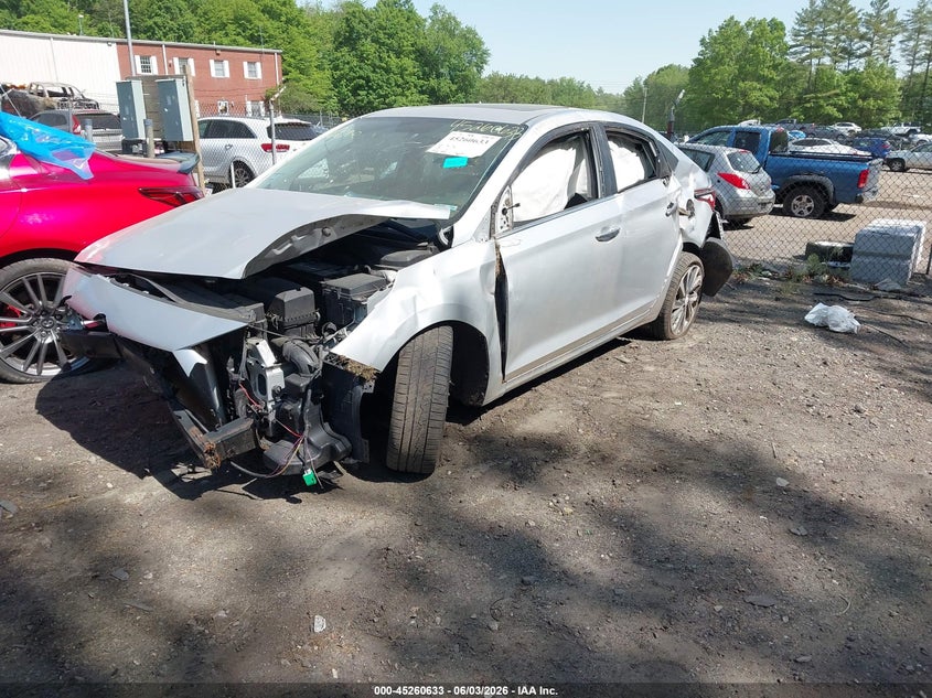 Vin: 3kpc34a31ke054292, lot: 45758453, hyundai accent limited 20192