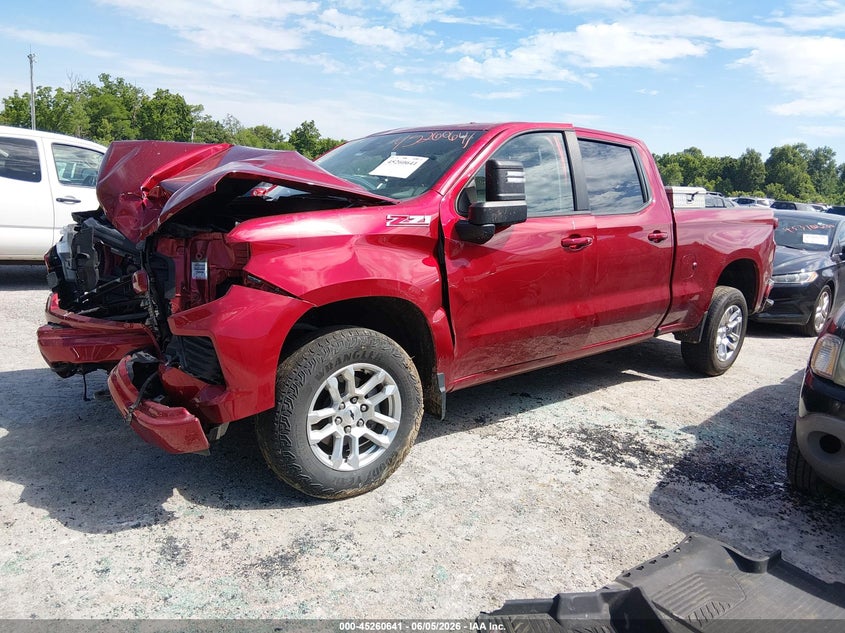 2023 CHEVROLET SILVERADO 1500 5.3L V-8 DI, VVT, 35(VIN: 1GCUDEED5PZ262536