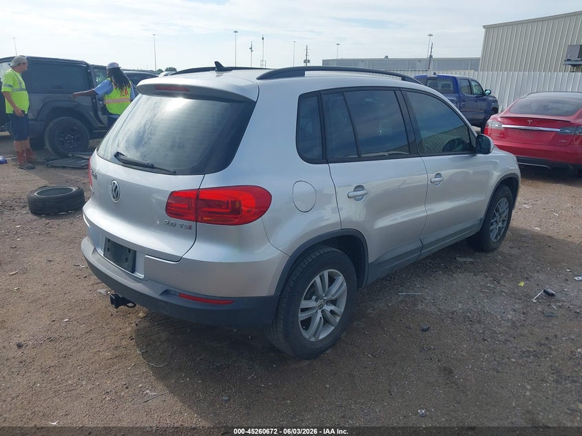 Vin: wvgav7ax2fw562560, lot: 45758493, volkswagen tiguan s 20154