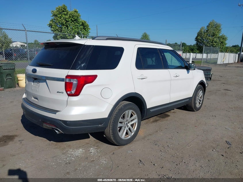 Vin: 1fm5k8d83jga94894, lot: 45758498, ford explorer xlt 20184
