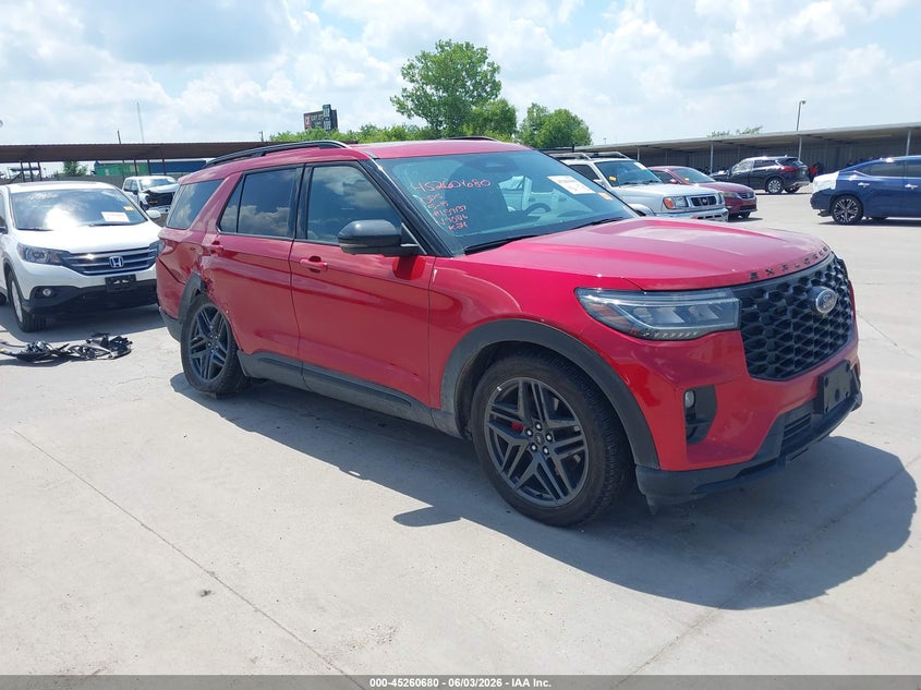 2025 FORD EXPLORER auction photo 1
