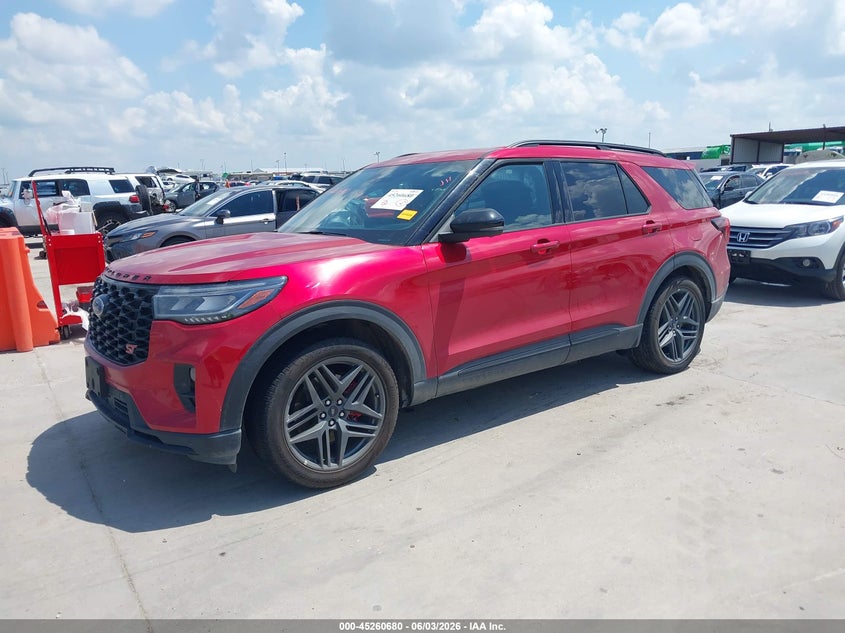 2025 FORD EXPLORER auction photo 2