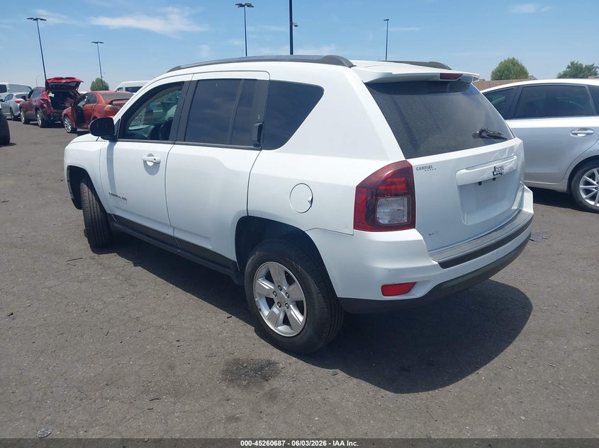 Vin: 1c4njcba0ed772203, lot: 45758507, jeep compass sport 20143