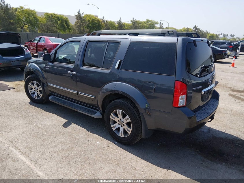 2012 Nissan Pathfinder 4.0 Silver grey Lot 111045260688 Vin 5N1AR1NN7CC603398