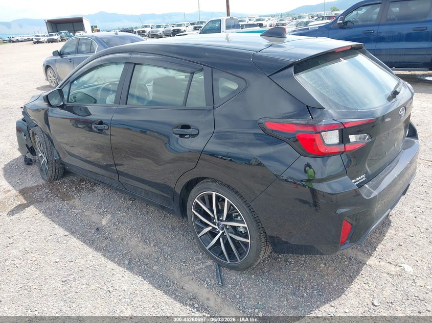 Vin: jf1guafc5s8327319, lot: 45758517, subaru impreza sport 5-door 20253