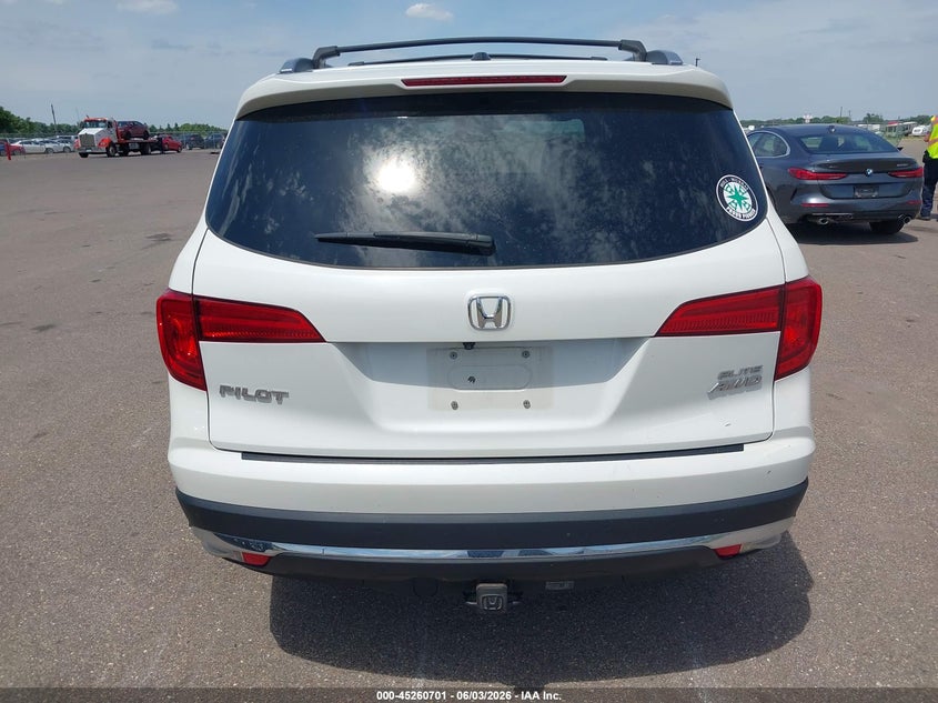 2017 Honda Pilot Elite VIN: 5FNYF6H0XHB050345 Lot: 45260701
