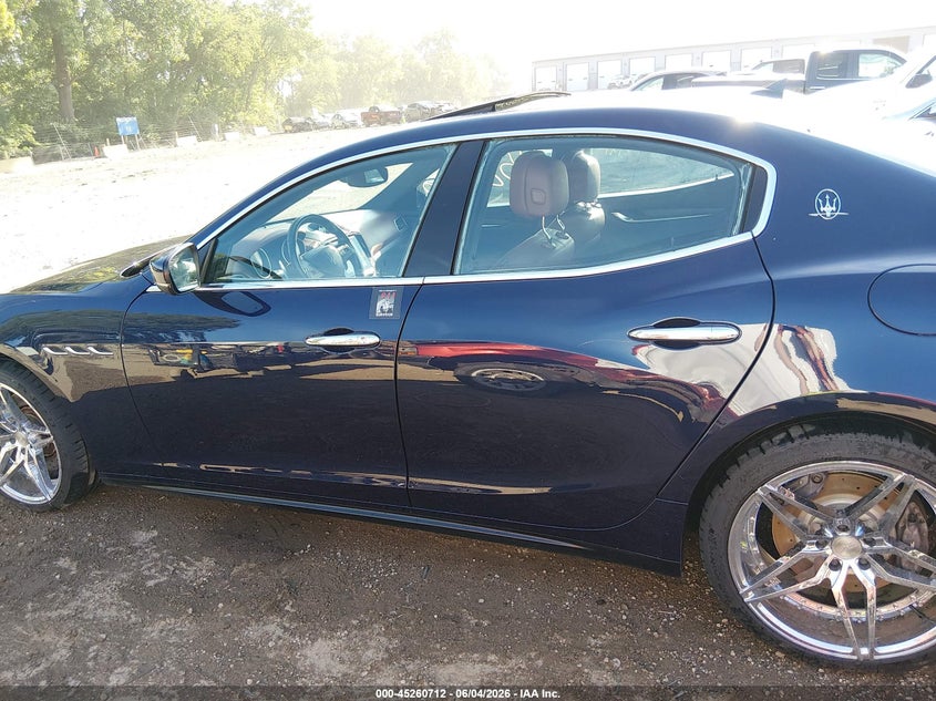 2017 Maserati Ghibli S Q4 VIN: ZAM57RTA6H1248362 Lot: 45260712