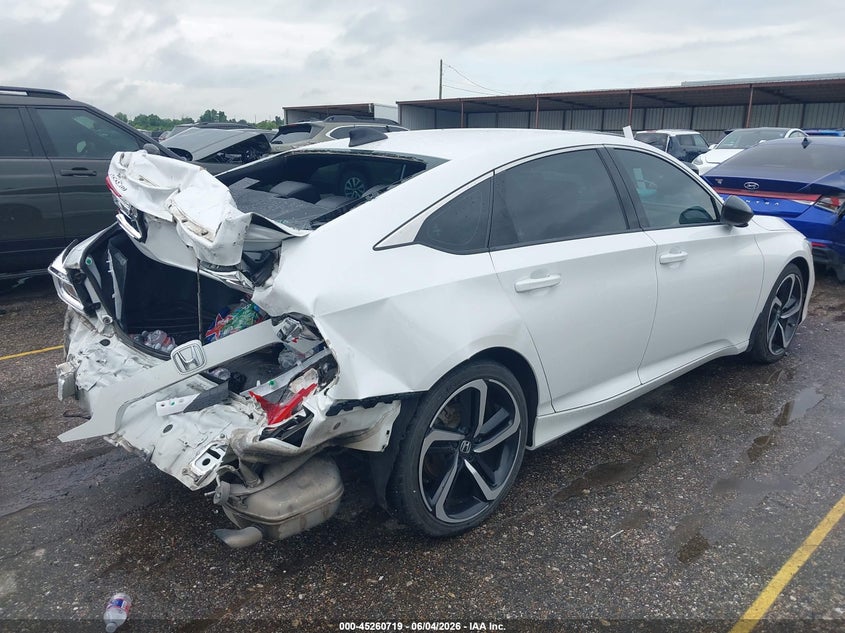 2021 HONDA ACCORD auction photo 4