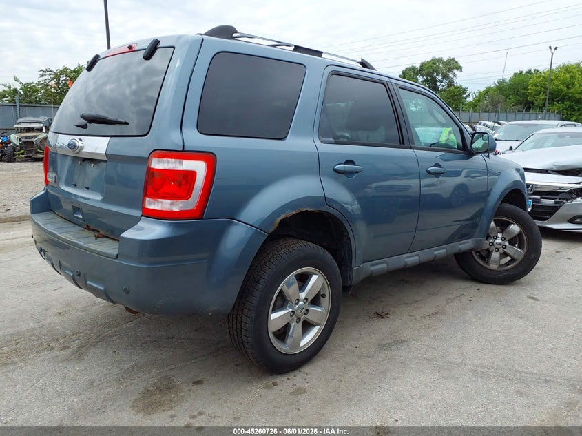 2011 Ford Escape 2.5 Limited blue Lot 111045260726 Vin 1FMCU0E73BKC09940