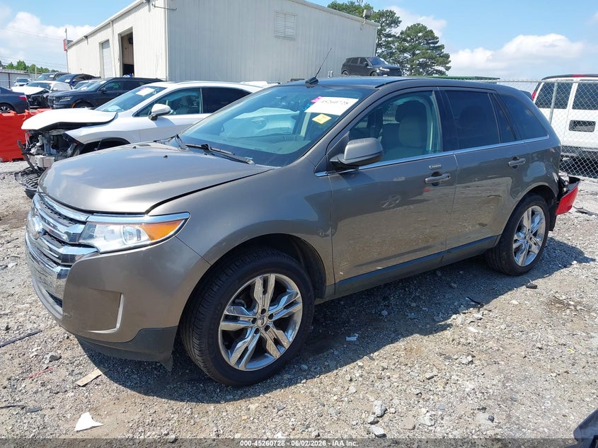 Vin: 2fmdk3kc4dbe30490, lot: 45758548, ford edge limited 20132