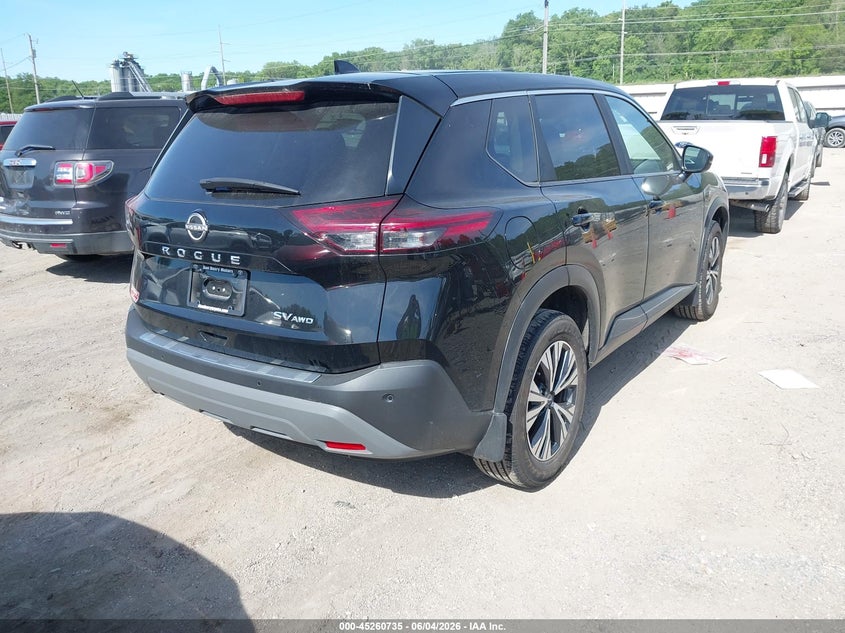 Vin: 5n1bt3bb2pc754246, lot: 45758555, nissan rogue sv intelligent awd 20234