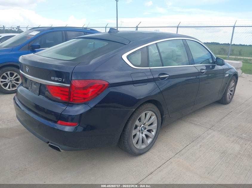 Vin: wbasn4c56bc209850, lot: 45758557, bmw 550i gran turismo 20114