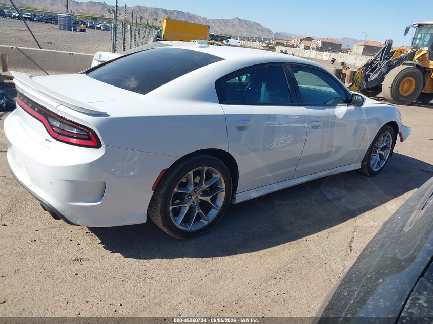 Vin: 2c3cdxhg6nh207673, lot: 45758558, dodge charger gt rwd 20224