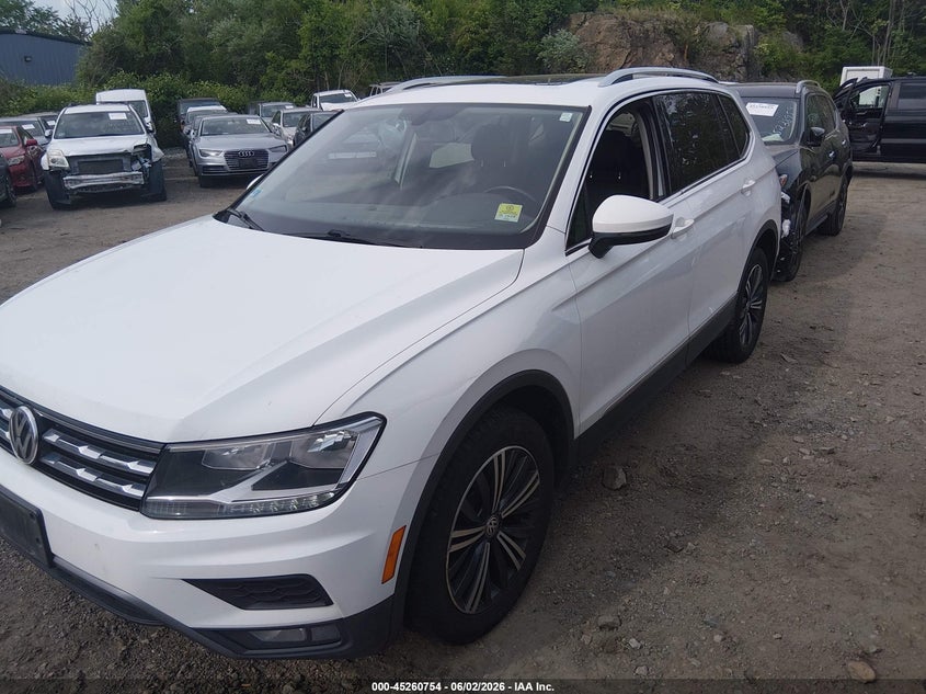 Vin: 3vv2b7ax5jm078412, lot: 45758574, volkswagen tiguan 2.0t se/2.0t sel 20182