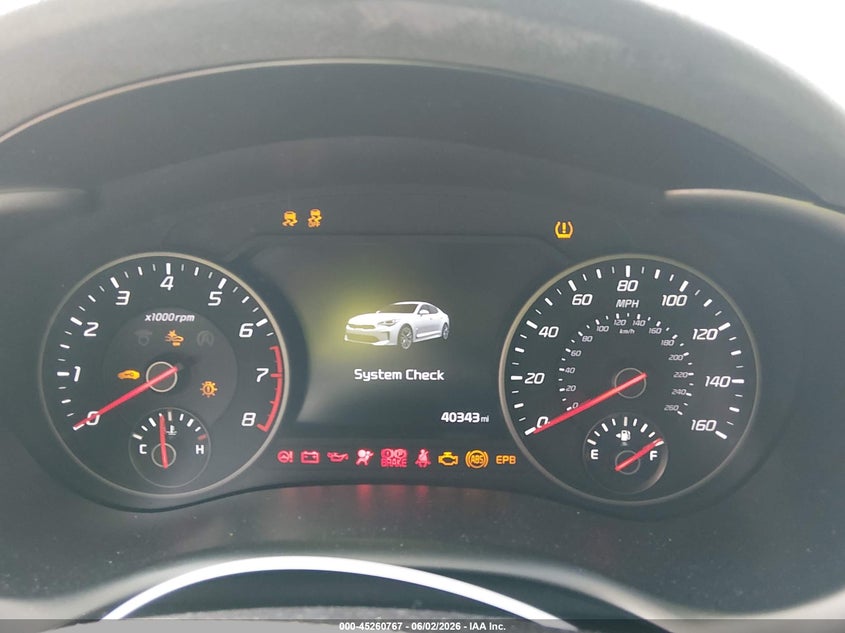 2018 Kia Stinger Premium VIN: KNAE25LA8J6037312 Lot: 45260767
