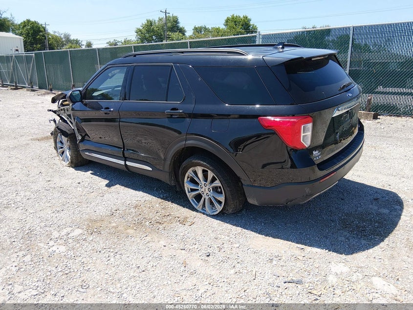2020 FORD EXPLORER auction photo 3
