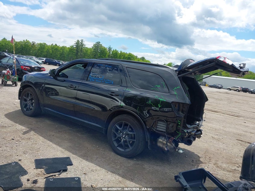 Vin: 1c4sdjct3tc174298, lot: 45758601, dodge durango gt plus hemi v8 20263