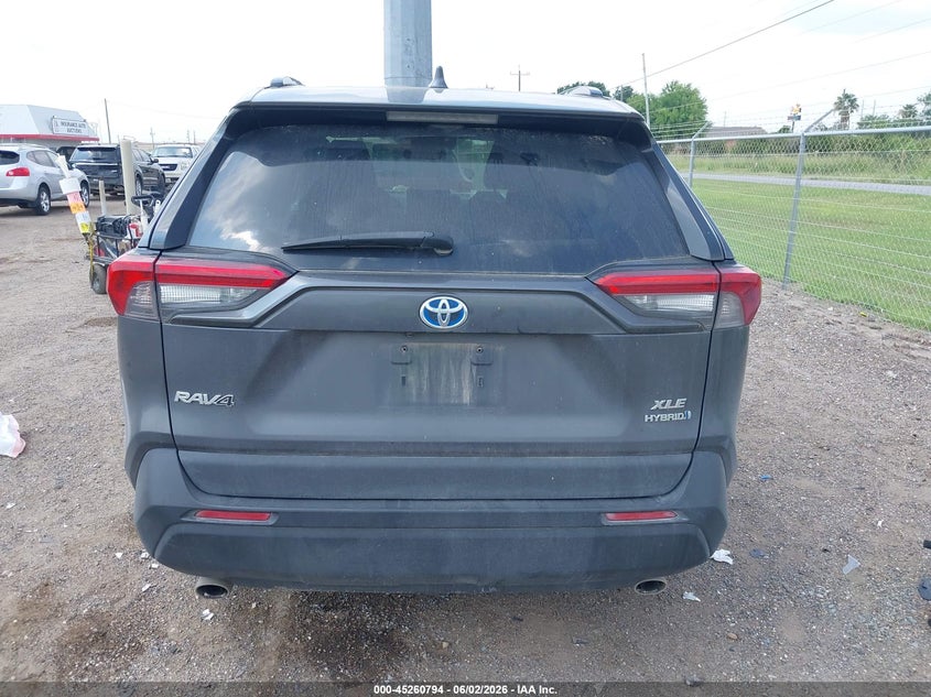 VIN 2T3RWRFV9KW027466 2019 TOYOTA RAV4 HYBRID XLE