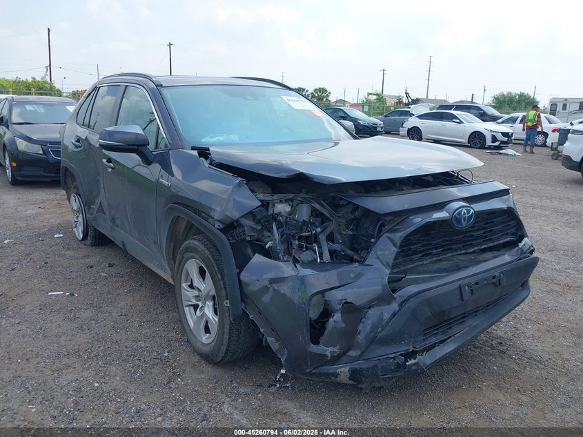 VIN 2T3RWRFV9KW027466 2019 TOYOTA RAV4 HYBRID XLE