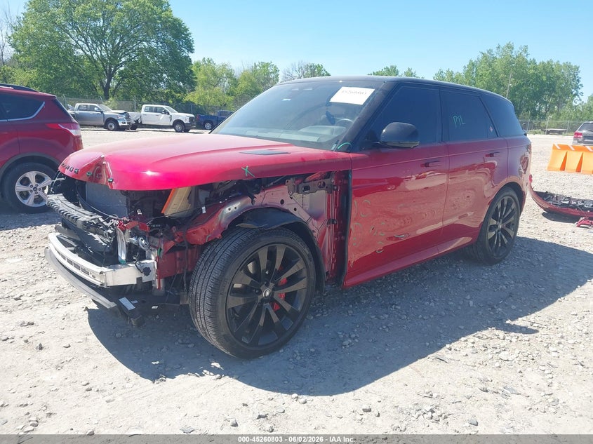 Vin: sal1l9fu7sa450387, lot: 45758623, land rover range rover sport p400 dynamic se 20252