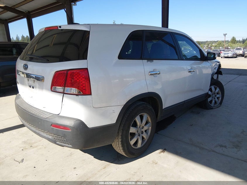 Vin: 5xykt3a11cg214082, lot: 45758666, kia sorento lx 20124
