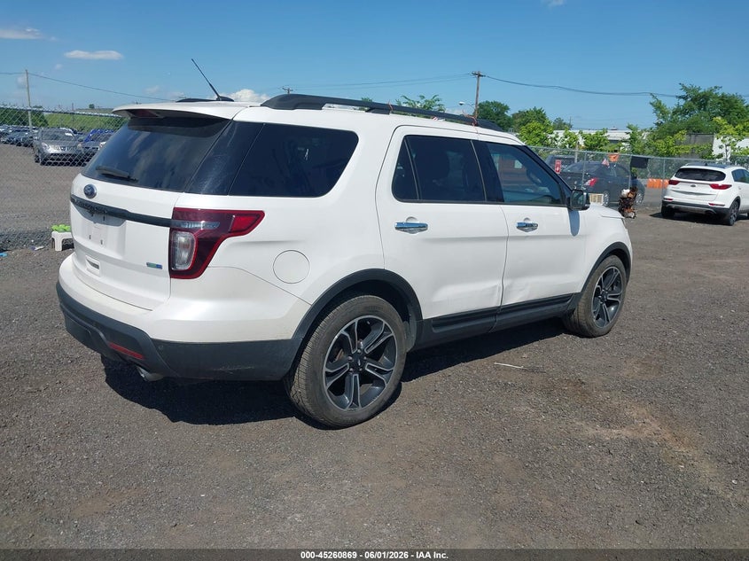 Vin: 1fm5k8gt4egc19312, lot: 45758689, ford explorer sport 20144
