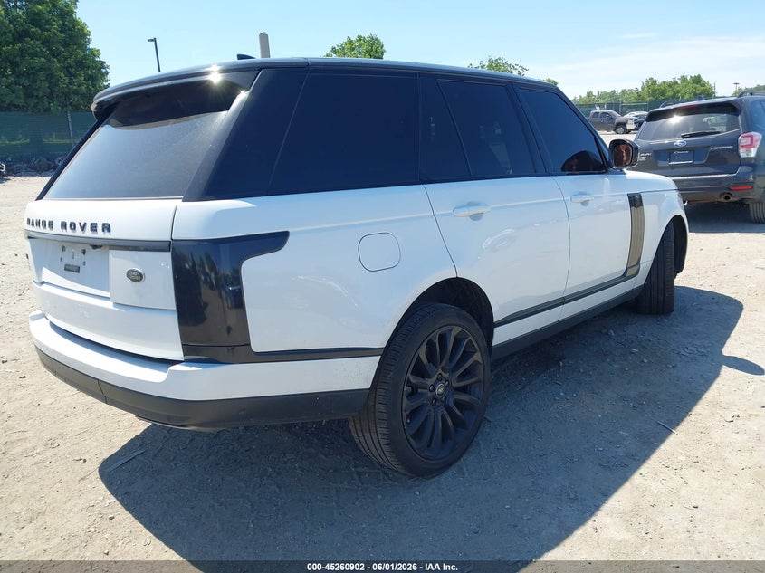 Vin: salgs2sv6ka547891, lot: 45758722, land rover range rover 3.0l v6 supercharged hse 20194