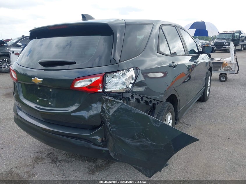 Vin: 2gnaxhev4l6265753, lot: 45758725, chevrolet equinox fwd ls 20204