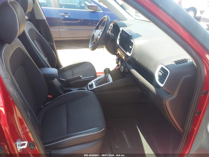 2022 HYUNDAI VENUE SPORT UTILITY VEHICLE 1.6L I-4 DOHC, VVT, 121HP