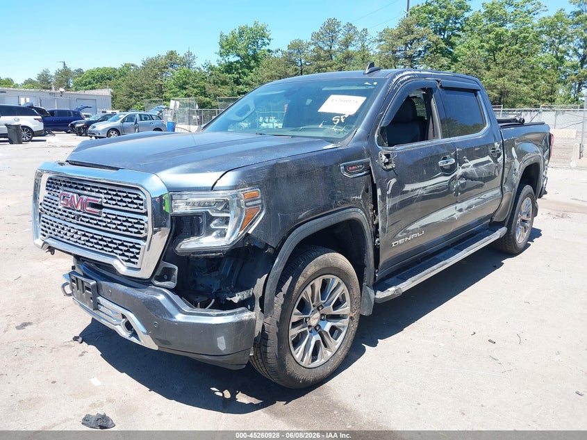 Vin: 3gtu9felxkg124952, lot: 45758748, gmc sierra 1500 denali 20192