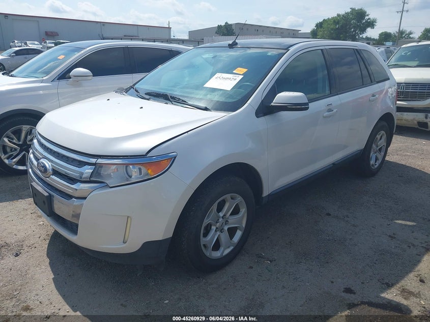 Vin: 2fmdk3jc1dbc70764, lot: 45758749, ford edge sel 20132