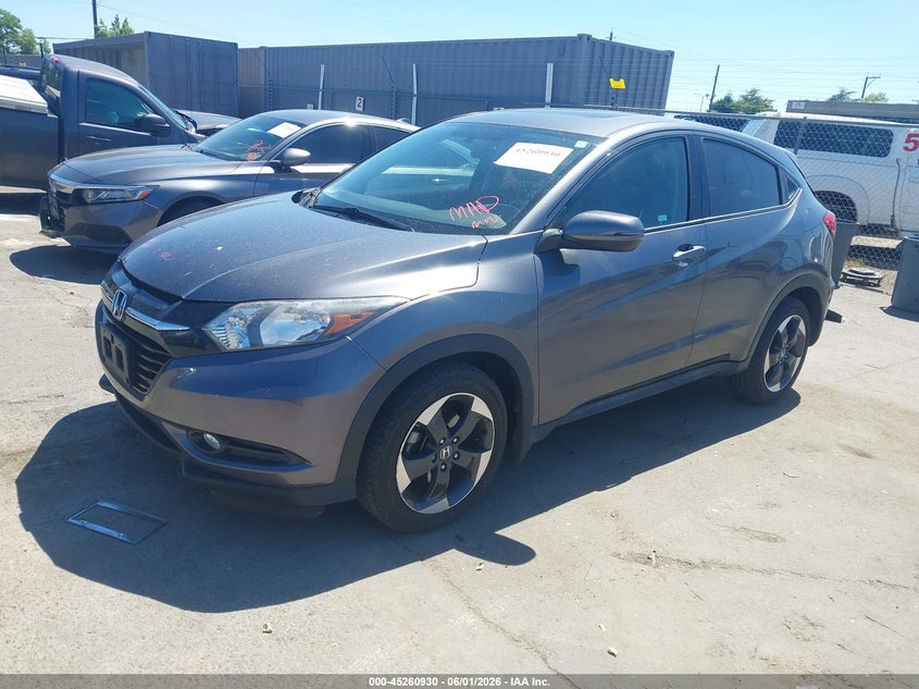 VIN 3CZRU5H5XJG700706 2018 HONDA HR-V EX