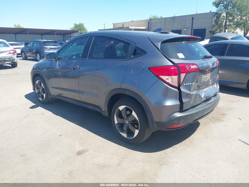 VIN 3CZRU5H5XJG700706 2018 HONDA HR-V EX