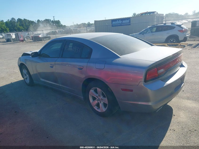 Vin: 2c3cdxbg4eh237389, lot: 45758751, dodge charger se 20143