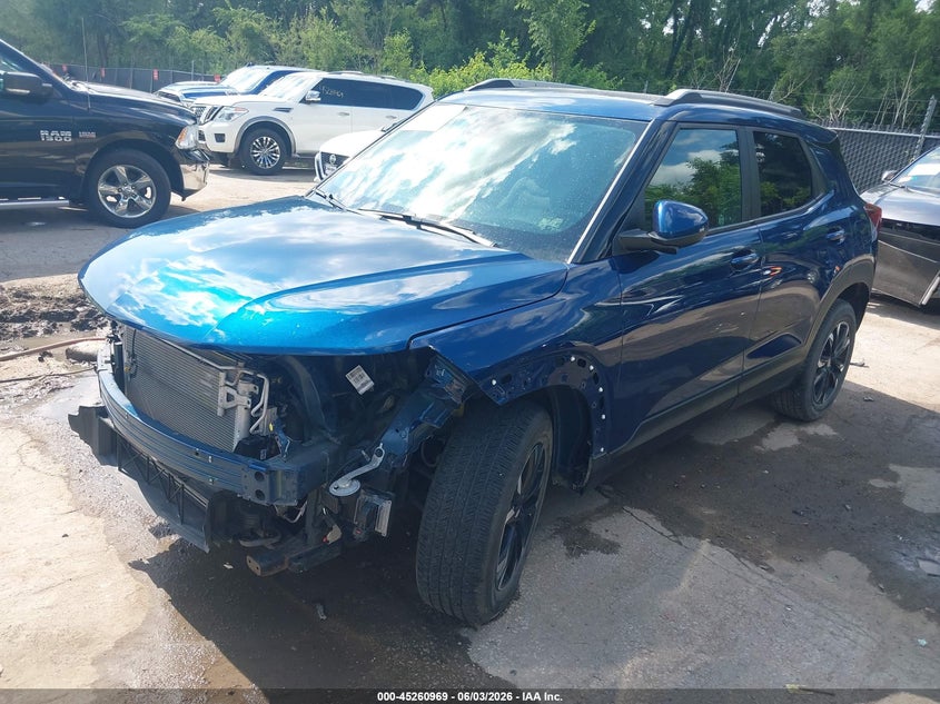2021 CHEVROLET TRAILBLAZER auction photo 2