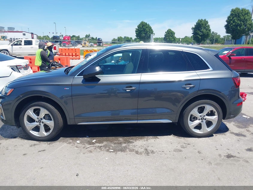 2022 Audi Q5 Premium Plus 45 Tfsi S Line Quattro S Tronic VIN: WA1EAAFY0N2088964 Lot: 45260996