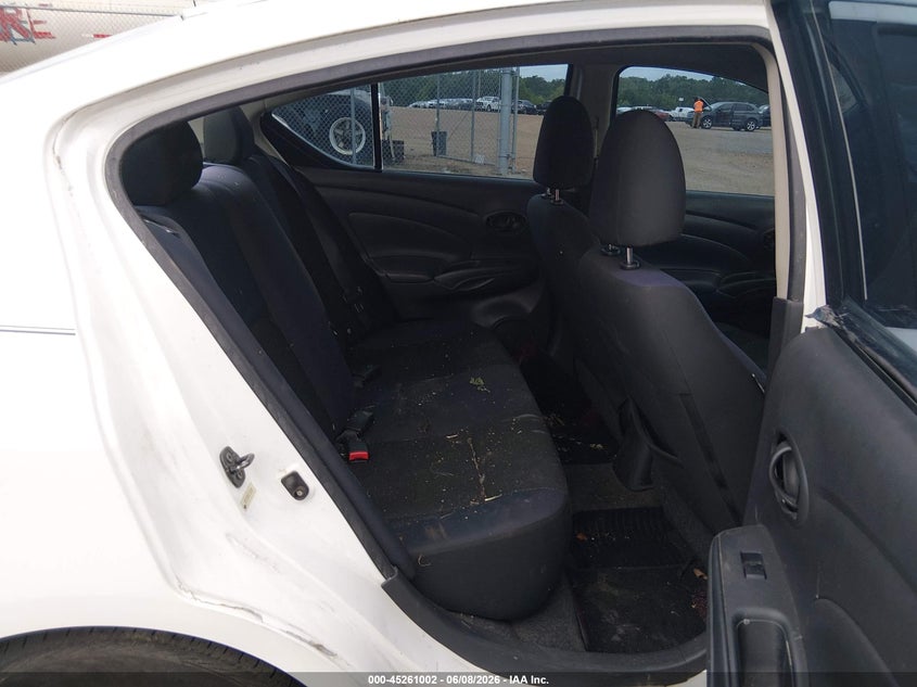2012 Nissan Versa 1.6 1.6 Sv white Lot 111045261002 Vin 3N1CN7APXCL862641