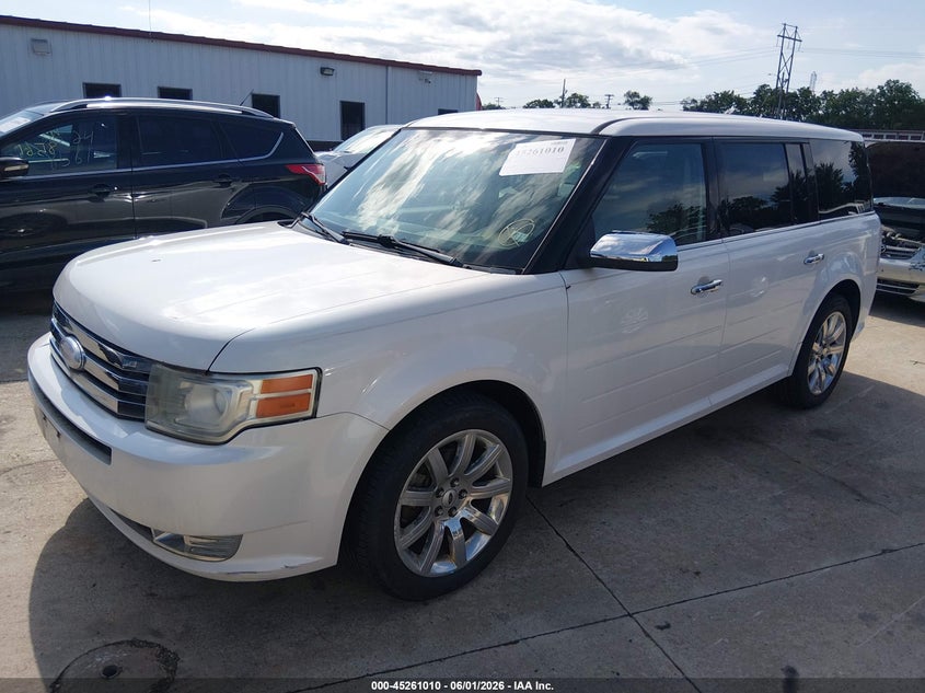 2012 Ford Flex 3.5 Limited white Lot 111045261010 Vin 2FMGK5DC0CBD07452