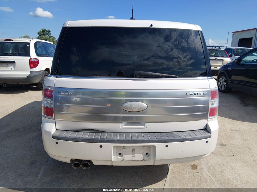 2FMGK5DC0CBD07452 2012 Ford Flex 3.5 Limited white
