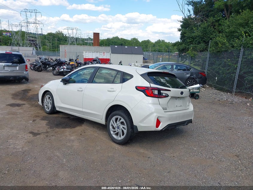 Vin: jf1guabc5s8342103, lot: 45758845, subaru impreza base 5-door 20253