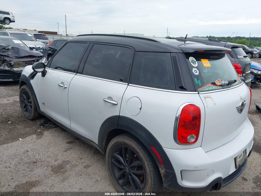 Vin: wmwzc5c52dwp30009, lot: 45758866, mini countryman cooper s 20133